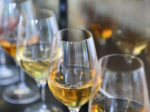 Culinair degustatie theeglas met logo