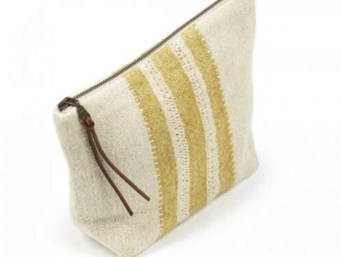 Thee etui Mustard stripe