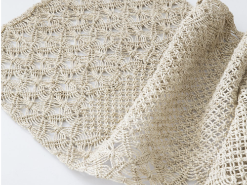 Jute Macramé tafelloper