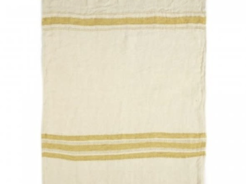 The Belgian towel Mustard stripe